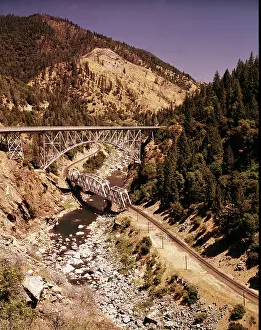 Camerique: Bridge Over Feather River Canyon