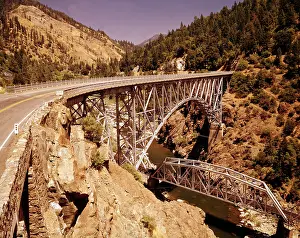 Camerique: Bridge Over Feather River Canyon