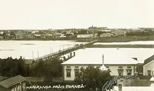 Finnish: Bridge from Haparanda to Tornio, Sweden-Finland