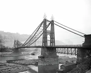 Monongahela: Bridge - infrastructure - river - Pittsburgh