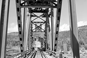 Lena: Bridge across Lena River, 1975
