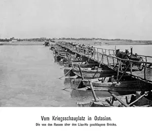 Manchuria: Bridge over the Liao He, 1904/1905