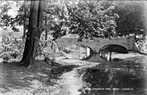 Derbyshire: Bridge at Markeaton Park