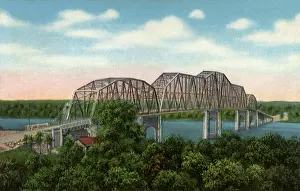 Hannibal: Bridge over Mississippi. Hannibal