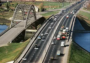 Leningradskoye: Bridge across Moscow Canal, 1977