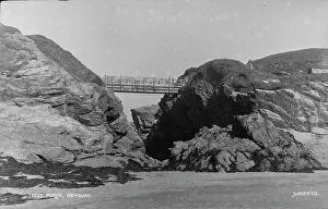 Porth: Bridge at Porth, Newquay