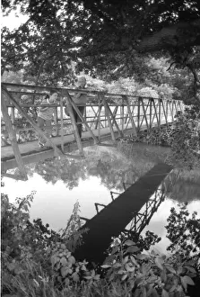 Pooh: Bridge over the River Eden, Leigh, Kent