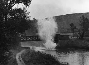 Excerpt: Bridge over a river in France, 1940