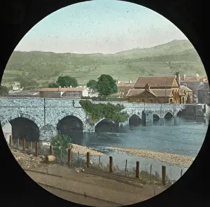 Dolgellau: Bridge over the River Wnion at Dolgellau, Gwynedd