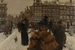 Plein: Bridge over the Singel at the Paleisstraat
