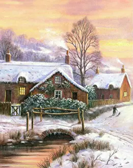 The Kevin Walsh Nostalgia Collection: Bridge in winter