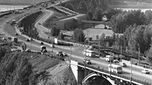 Yenisei: Bridge across Yenisei, 1975