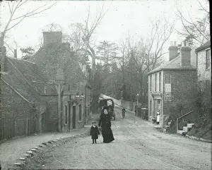 Bridgen: Bridgen. Blue Anchor on left