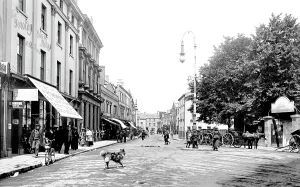 Bridgend: Bridgend, Dunraven Place 1910