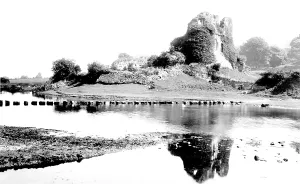 Bridgend: Bridgend, Ogmore Castle 1901
