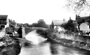 Bridgend: Bridgend, the Old Stone Bridge 1898