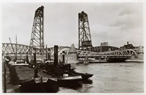 Mause: The Bridges over a side branch of the River Mause, Rotterdam