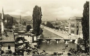 Miljacka: Bridges over the Miljacka River, Sarajevo