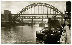 Tugboat: Four bridges across the River Tyne, Newcastle upon Tyne