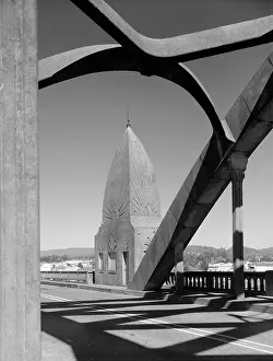 Mccullough: Bridges, detail of the Siuslaw River Bridge, ?