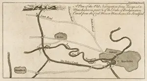 Worsley: Bridgewater Canal Map
