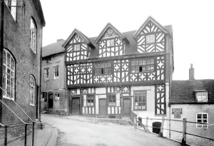 Bridgnorth: Bridgnorth, Bishop Percy's House c1950