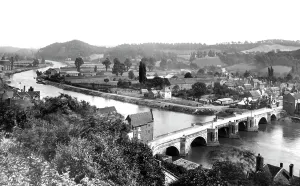 Bridgnorth: Bridgnorth, from Castle Walk 1898