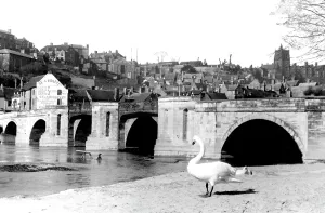 Bridgnorth: Bridgnorth, Severn Bridge c1950