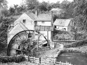 Waterwheel: Mill at Bridgnorth Victorian period