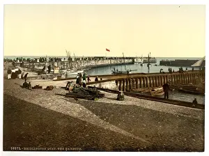Bridlington: Bridlington, the harbor, Yorkshire, England