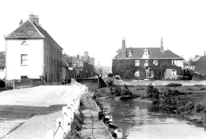 Bridport: Bridport, East Bridge 1897