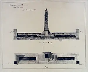 Bridport: Bridport War Memorial by G Gilbert Scott