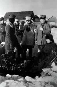 Struggles: Briefing in Demjansk, 1942