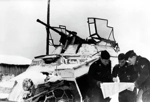 Presumably: Briefing on the Eastern Front, 1943