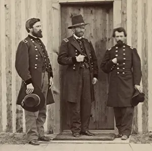 Lcgr1809: Brig. General John A. Rawlins (left) with