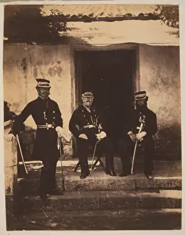 Lockyer: Brigadier General Lockyer & two of his staff