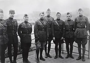 Coblenz: Brigadier General William Billy Mitchell with