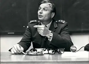 Quit: Brigadier Tony Ward Booth, press conference, Aldershot
