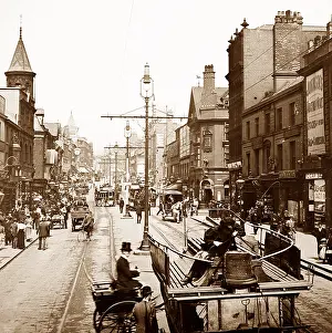 Briggate: The Briggate, Leeds, Victorian period