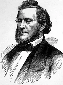 Conquering: Brigham Young (1801-1877) engraving from ?