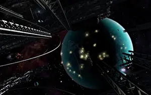 Destiny: Bright blisters of nuclear energy erupting across the face ?