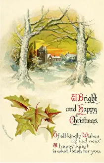 Clapsaddle: Bright Christmas