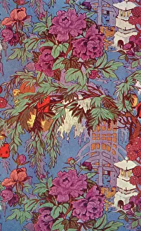 Tess Hines: Bright purple flowers and lanterns