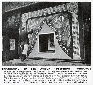 Peepshow: Brightening up the London Peepshow windows