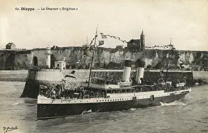 Fags: The Brighton ferry running between Dieppe and Newhaven