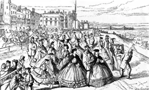 Mcconnell: Brighton, promenade, drawing by William McConnell