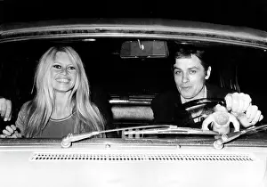 Attain: Brigitte Bardot and Alain Delon in Rome