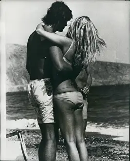 Gilles: Brigitte Bardot, French actress, filming in Almeria, Spain