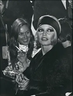 Presiding: Brigitte Bardot, French actress, at Shalako film premiere