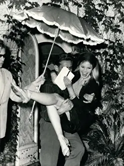 Contempt: Brigitte Bardot and Jack Palance filming in Rome